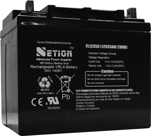 bater&iacute;a de gel marca NETION 4V-6V-12V rango de 4/26AH